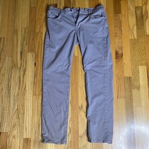 Joe’s Jeans Brixton Straight Narrow Grey Pants Size 32x32